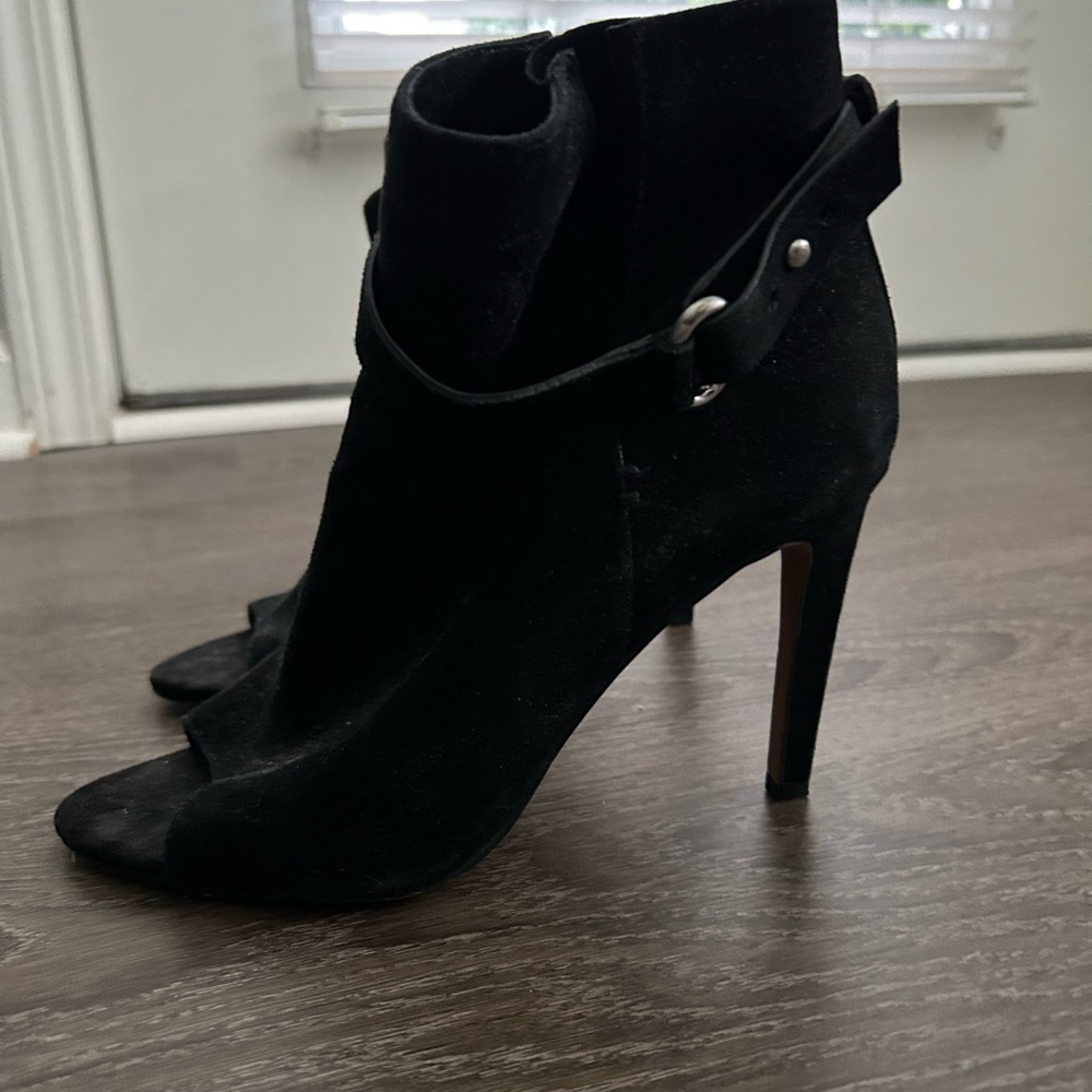Bcbg High Heel Bootie With Open Toe - image 2